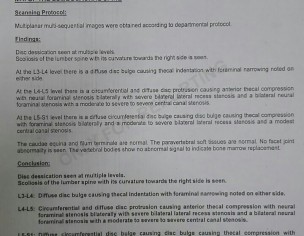 Spine Problem