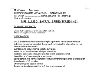 Disc Herniation