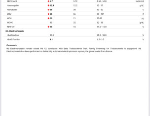High RBC Count