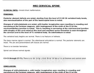 Spine Problem