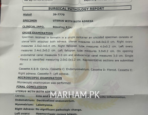 Biopsy Report