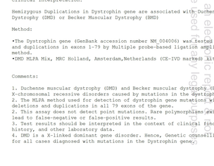 Duchenne Muscular Dystrophy (Dmd)