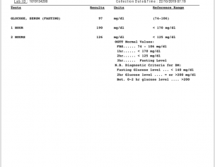 Diabetic Test