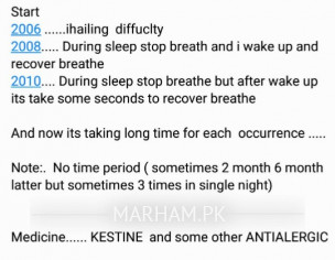 Breathing Problem