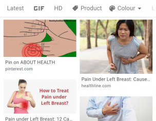Pain Below Left Breast