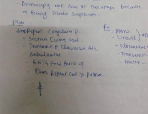 Heavy Oral And Nasal Bleeding