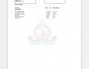 LFT Test Result 