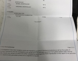 Sperm Analysis 