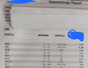 Thalassemia Report Evaluation 