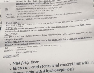 Kidney Problem