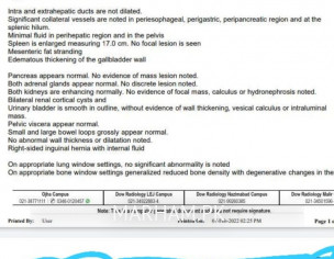 Liver Problem Endoscopy