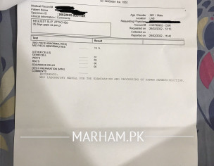 Semen Report