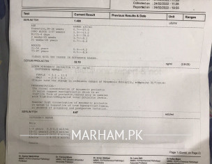 Semen Report