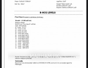 Beta Hcg Test