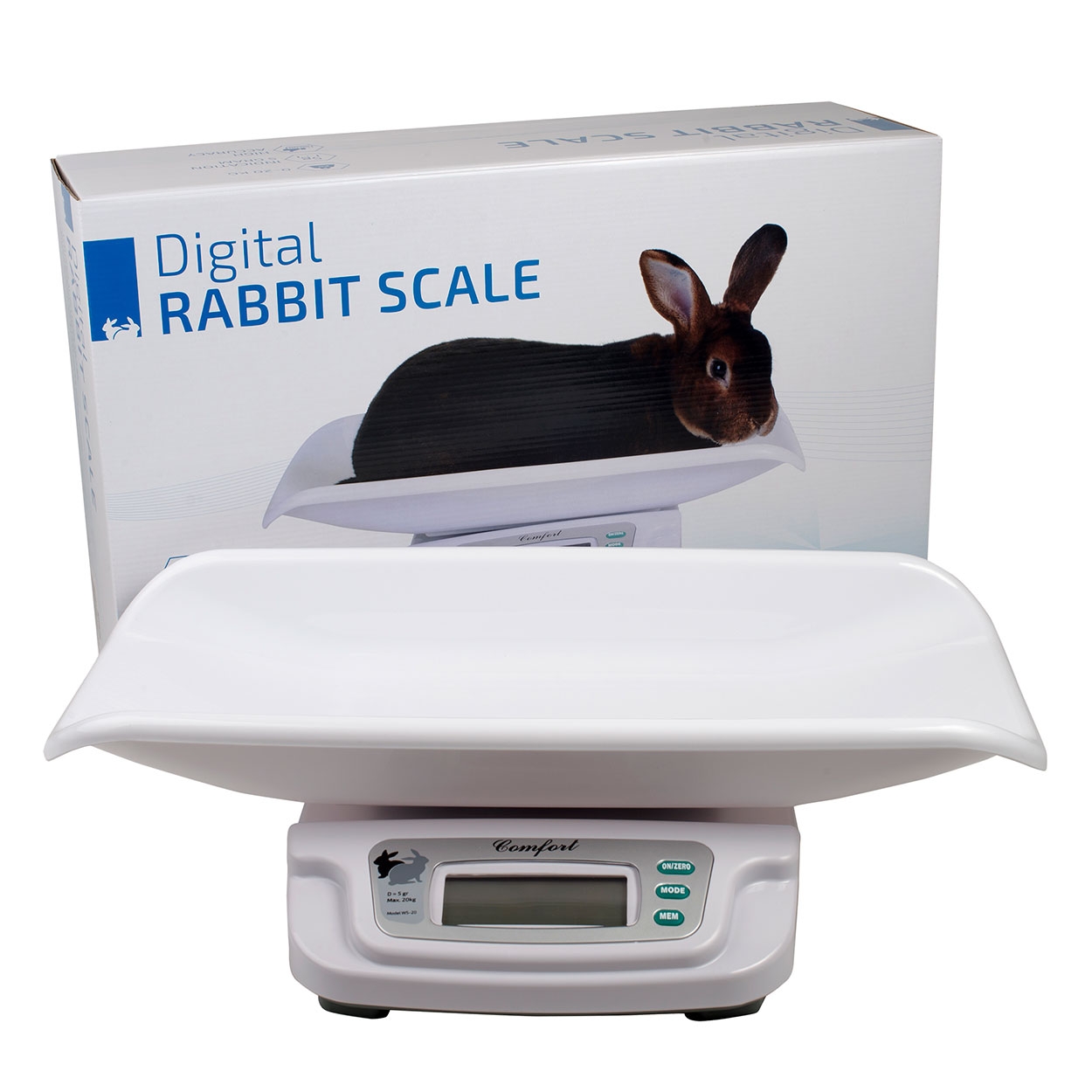 Digital rabbit scale max. 20kg, Miscellaneous, Rabbits