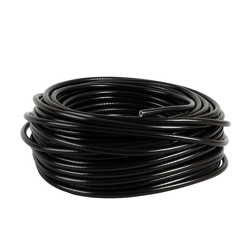 PVC hose black flexible 6mm (6x9mm) 2 layers, 50m roll Drinking