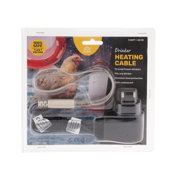 Drinkier Heating Cable – Frost-Free Drinking Water (5/10 W)