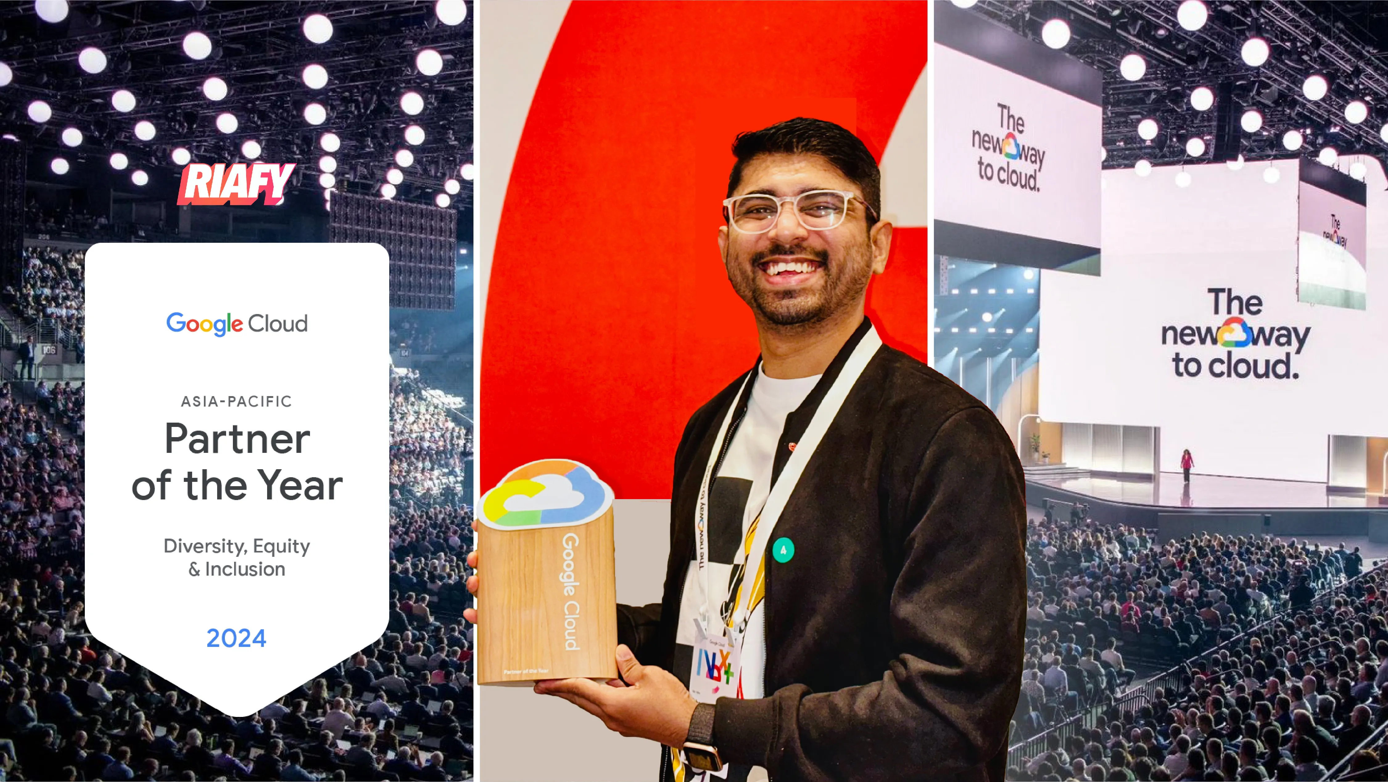 Riafy named Google Cloud DEI Partner of the Year (APAC)