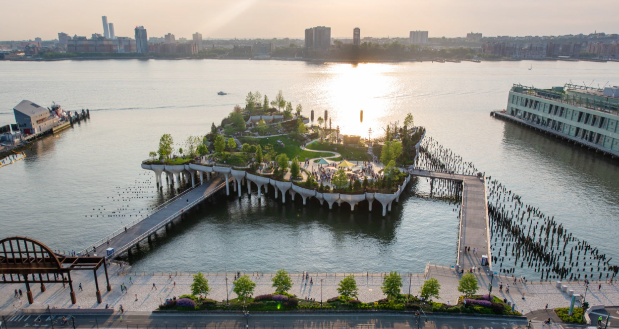 漂浮在紐約的城市綠洲——讓河流綠樹成為市民生活的一部分