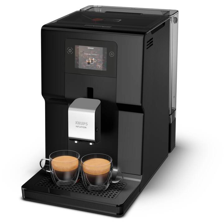 KRUPS EA8738CH Intuition Preference (Schwarz, 2.3 l, Kaffeevollautomat)