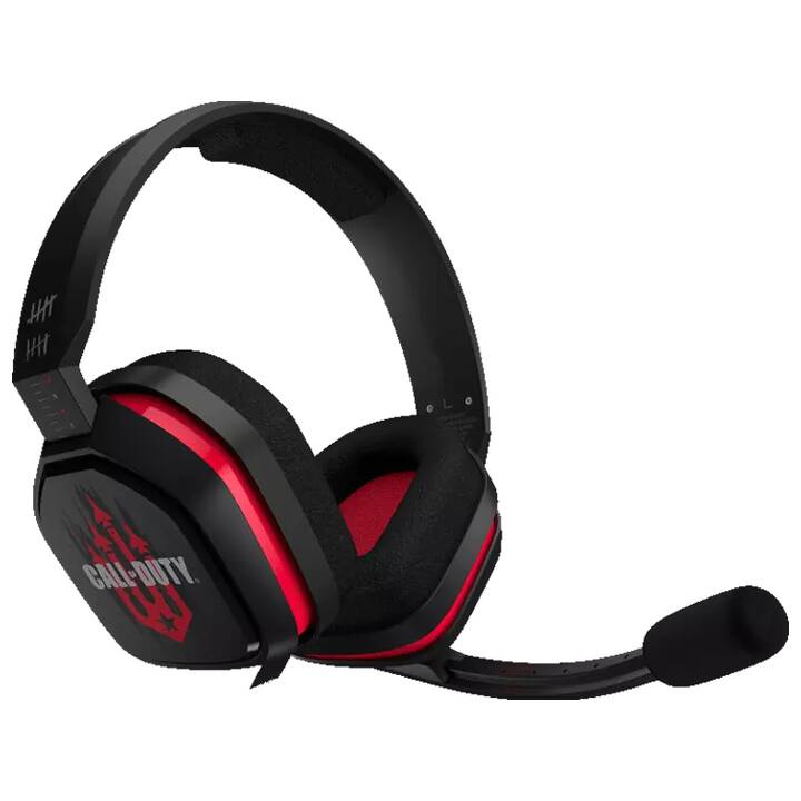 ASTRO GAMING A10 Call of Duty (Over-Ear, Rot, Schwarz)