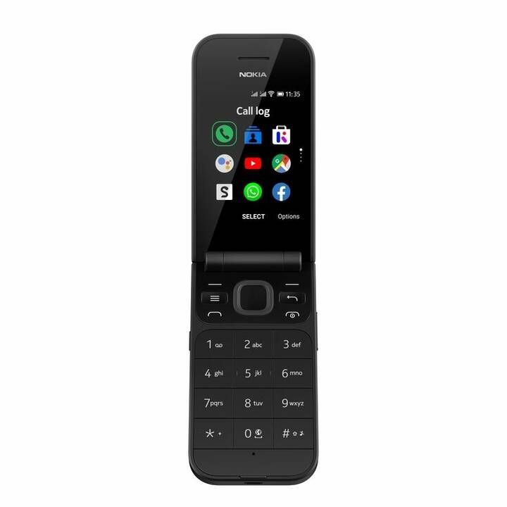 NOKIA 2720 Flip 4G (2.8", 4 GB, 2 MP, Schwarz)