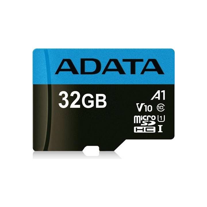 ADATA MicroSDHC AUSDH32GUICL10A1-RA1 (Class 10, 32 GB, 85 MB/s)