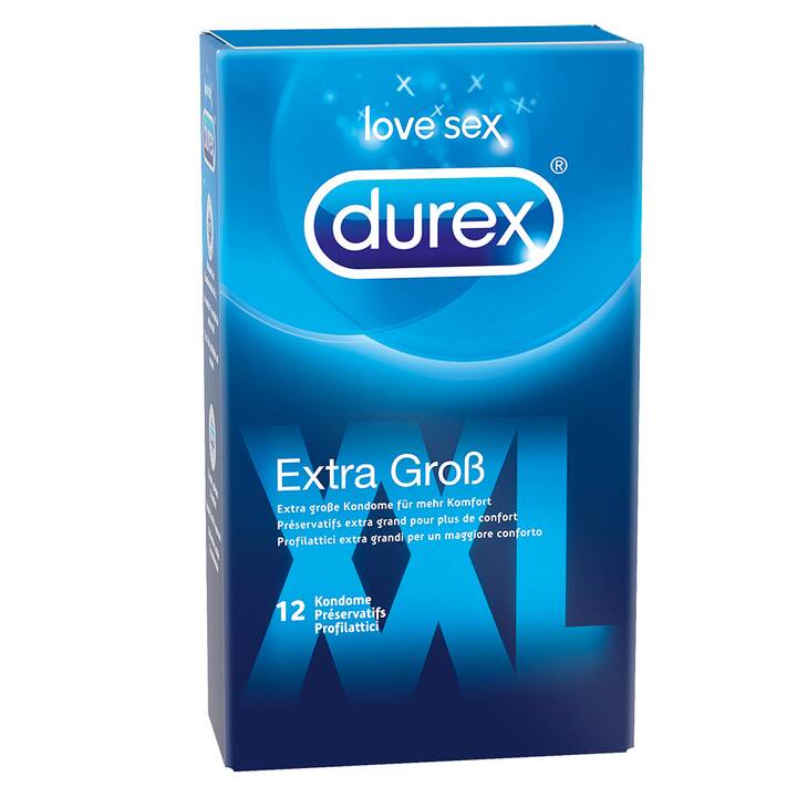 Durex Kondome Xxl Extra Gross 12 Stk Microspotch 7102