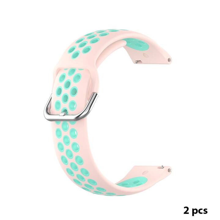 EG bracciale per Samsung Galaxy Watch 4 40MM - rosa e verde - microspot.ch