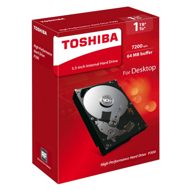 TOSHIBA P300 (SATA-III, 1000 GB)
