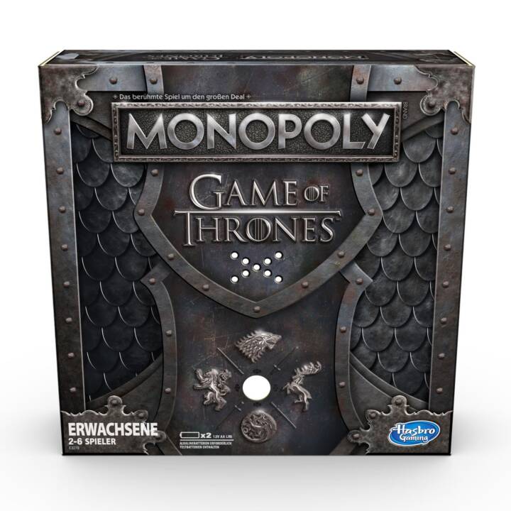 Hasbro monopoly game of thrones описание