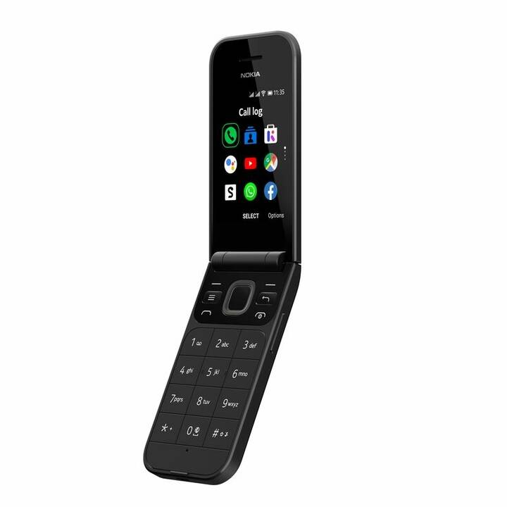 NOKIA 2720 Flip 4G (2.8", 4 GB, 2 MP, Schwarz)
