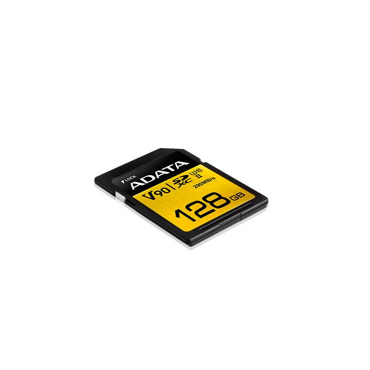 ADATA SDXC Premier ONE (Class 10, 128 GB, 290 MB/s)