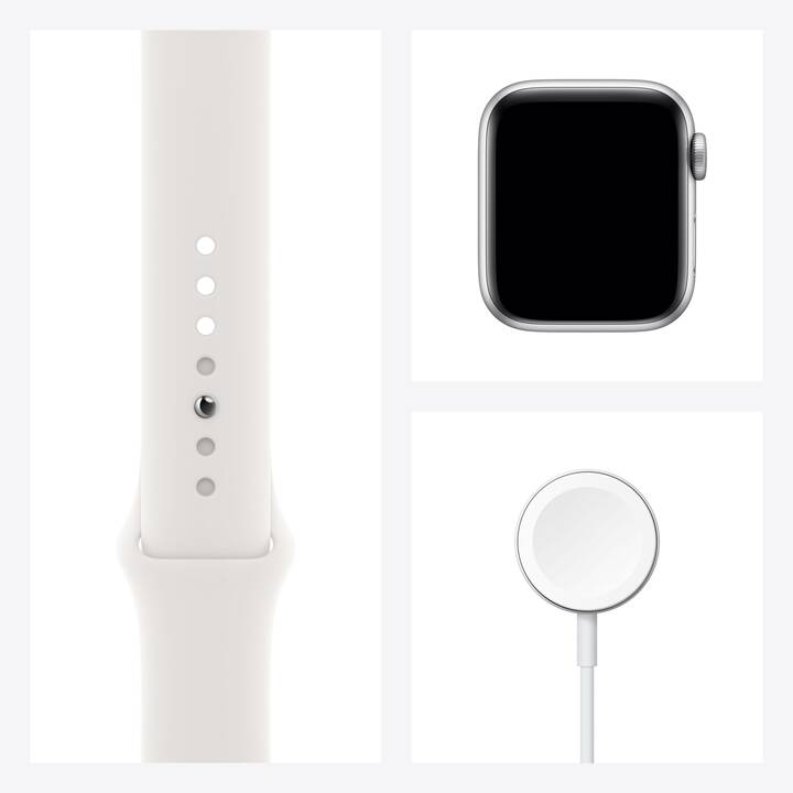 APPLE Watch Series 6 GPS + Cellular (40 mm, Edelstahl, Silikon) - Interdiscount