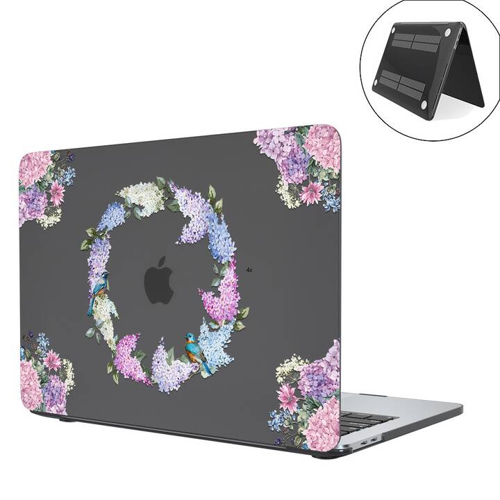 EG cover per MacBook Pro 16" Touch Bar (2019) - rosa - fiori