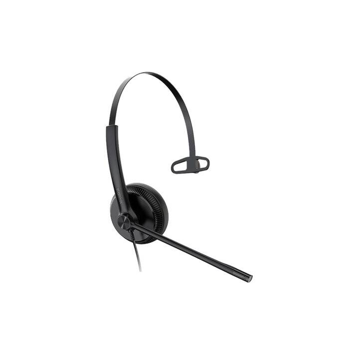 YEALINK Office Headset UH34 (On-Ear, Kabel, Schwarz)