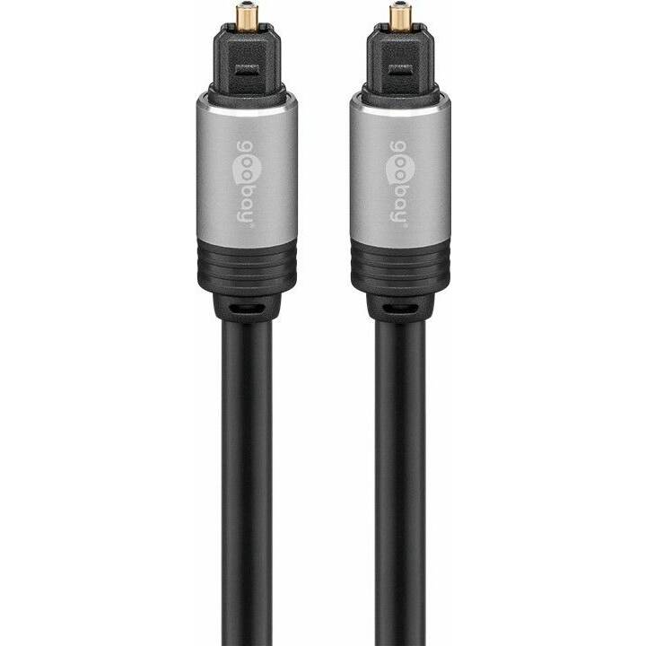 Goobay Plus Toslink Cable De Raccordement 0 75 M Microspot Ch