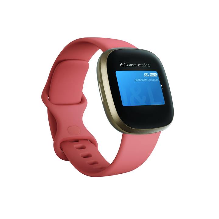 FITBIT Versa 3 (40.48 mm, Aluminium, GPS, GLONASS) - Interdiscount