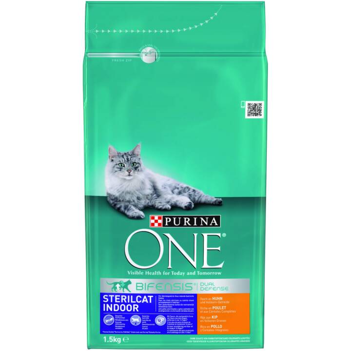 Purina One Chat Sterilise Interieur Poulet 1 5 Kg Microspot Ch