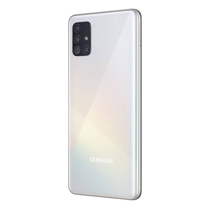 SAMSUNG Galaxy A51 (6.5", 128 GB, 48 MP, Prism Crush White) - microspot.ch