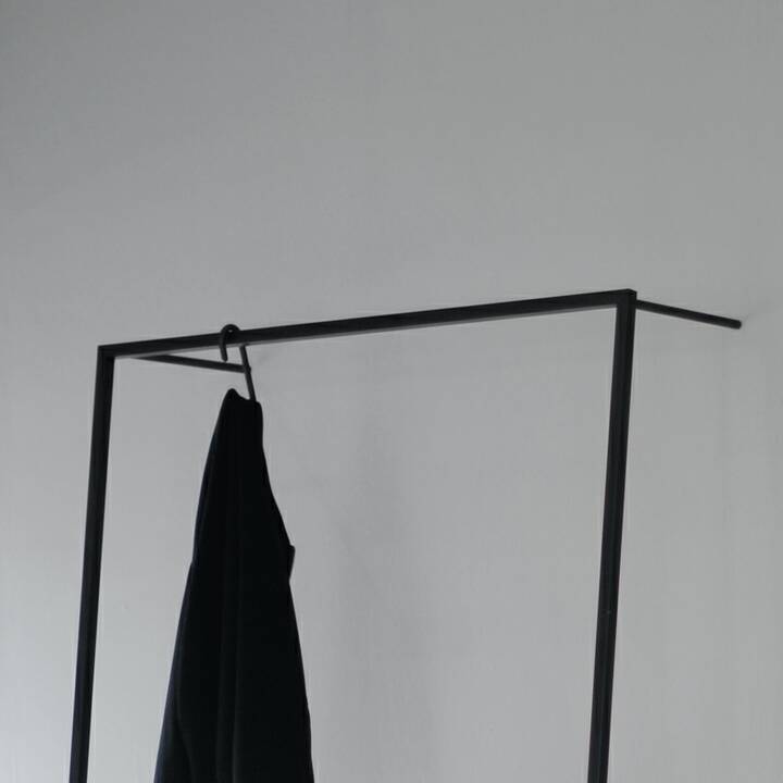 ROOMSAFARI Porte-vêtements Leano (Noir)