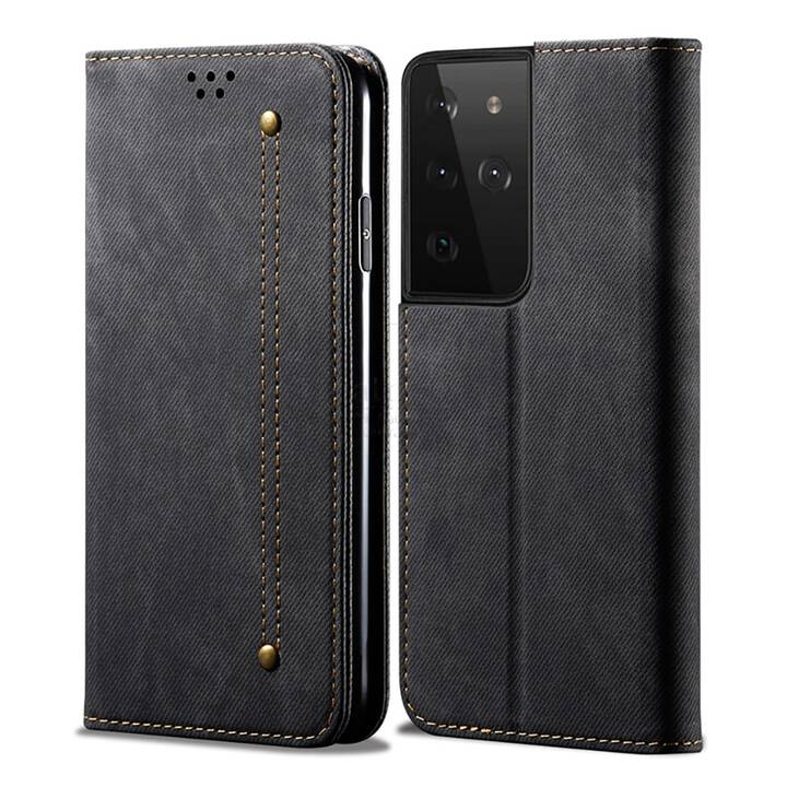 EG Mornrise Wallet Case für Samsung Galaxy S21 Ultra 6.8" (2021) - Schwarz
