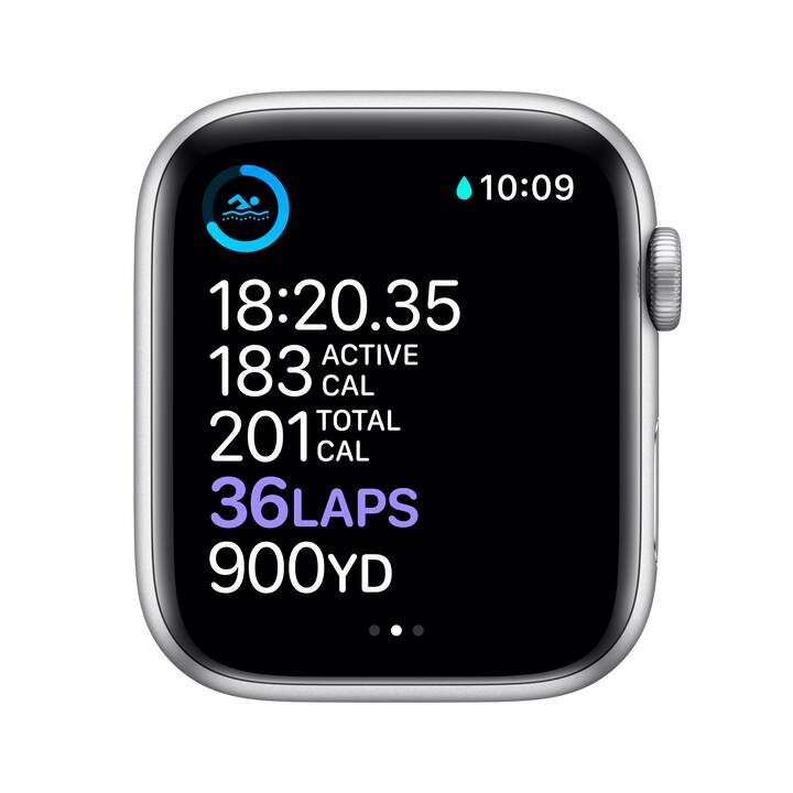 APPLE Watch Series 6 GPS + Cellular (40 mm, Edelstahl, Milanaise) - microspot.ch