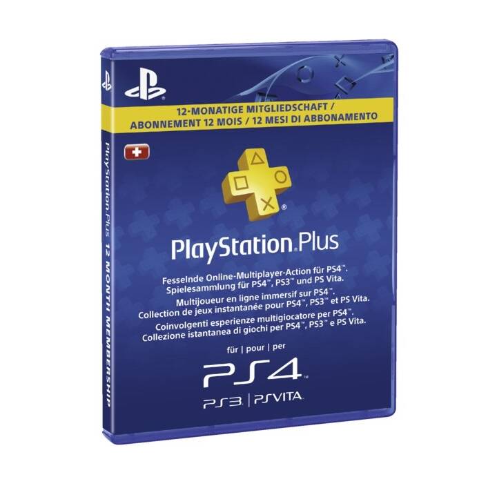 SONY PlayStation Plus Live Card 365 Tage (PKC, IT, DE, FR) - microspot.ch