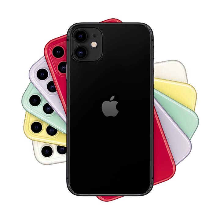 APPLE iPhone 11 (6.1", 64 GB, 12 MP, Noir)