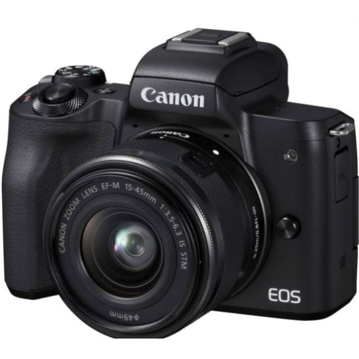 CANON EOS M50 Black inkl. EF-M 15-45mm