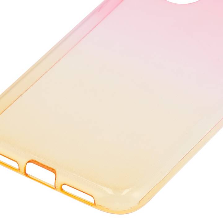 HAMA Backcover (iPhone 12 Mini, Gelb, Pink)