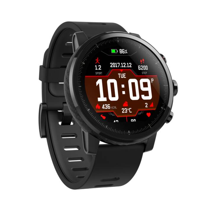 XIAOMI Amazfit Pace 2 Stratos - EU (Einheitsgrösse, Edelstahl, Keramik, Silikon, GPS, GLONASS