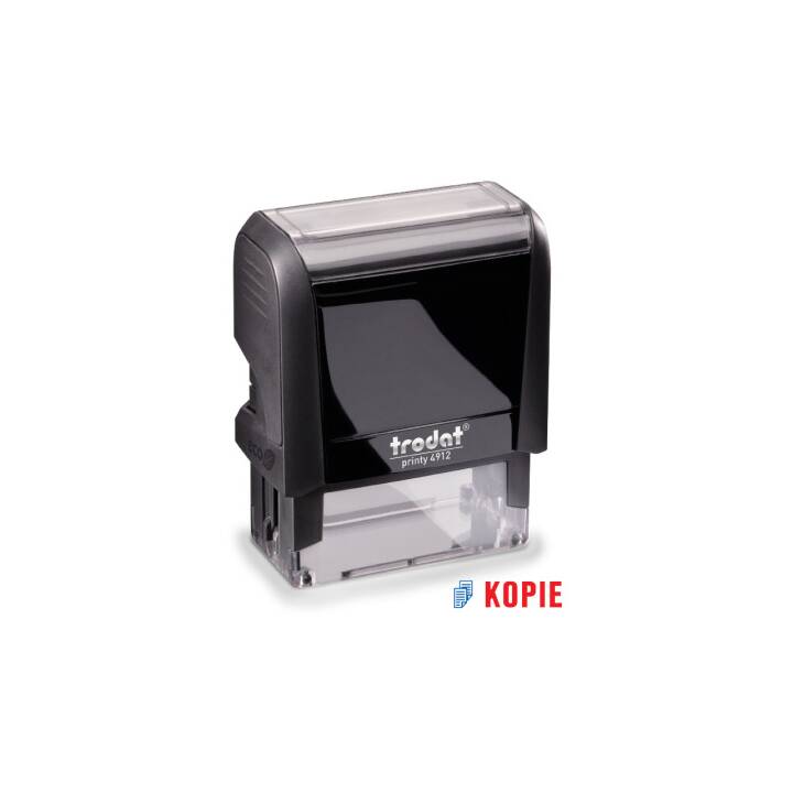 Trodat Kopie Stempel 47 X 18 Mm Blau Rot Interdiscount