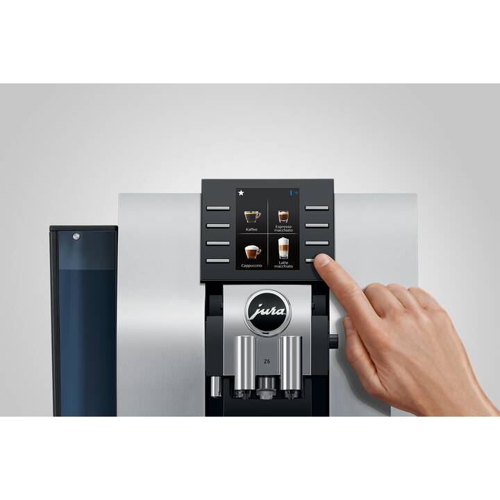 JURA Z6 (Aluminium, 2.4 l, Kaffeevollautomat) microspot.ch